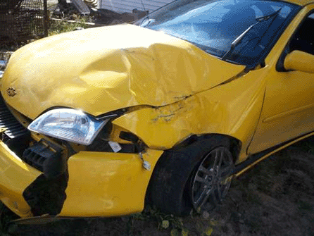 Chevy Cavalier LS Accident