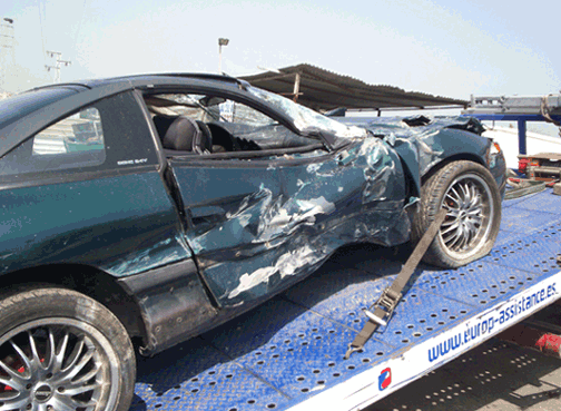 Spain car crash
