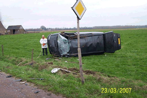 Mercedes accident