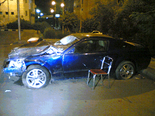 Mustang Crash in Egypt