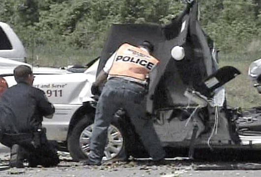 Officer fatal crash