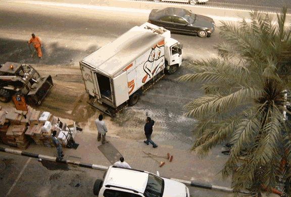 UAEW Truck Crash