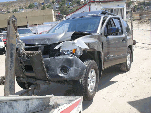 Nissan Xterra Fatal Accident Pic