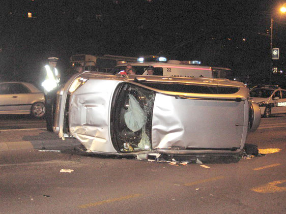 Serbian crash drunk driver