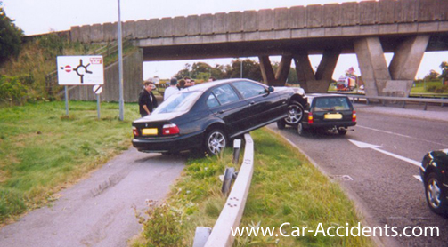 BMW 5 Series Accident