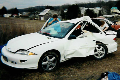 Cell phone Car Accident