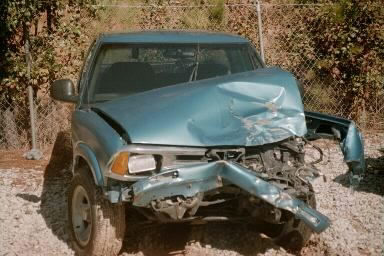 Chevy S-10 Crash