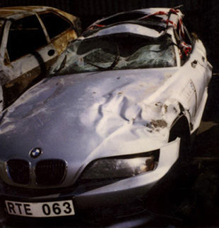 BMW Z3 Crash Accident Pics