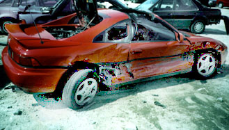 Toyota MR2 Crash Picture