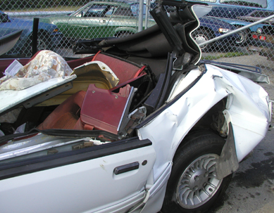 Mustang Crash Massachusetts Picture